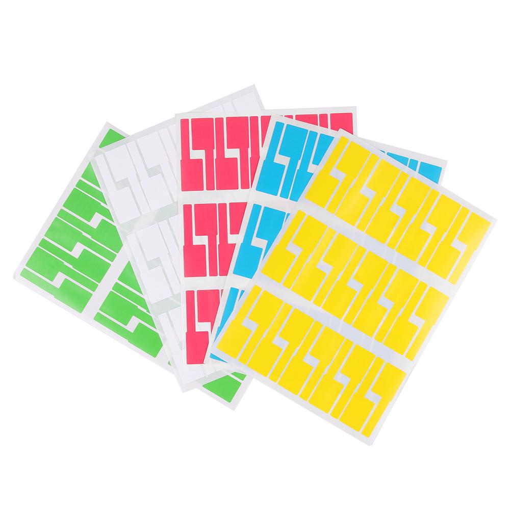 Useful Network Wire Marker Tool Identification Tags Stickers Cable Labels Fiber Organizers