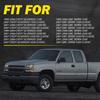 Хромированная накладка на ручку задней двери Для Chevy Silverado 1500 1999-2006 15755402