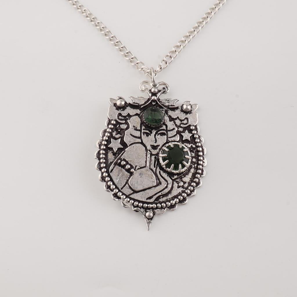 Green Tourmaline Gemstone 925 Sterling Silver Women Jewelry Partywear Pendant 1.9" Precious Gift For Wife CP-44-15