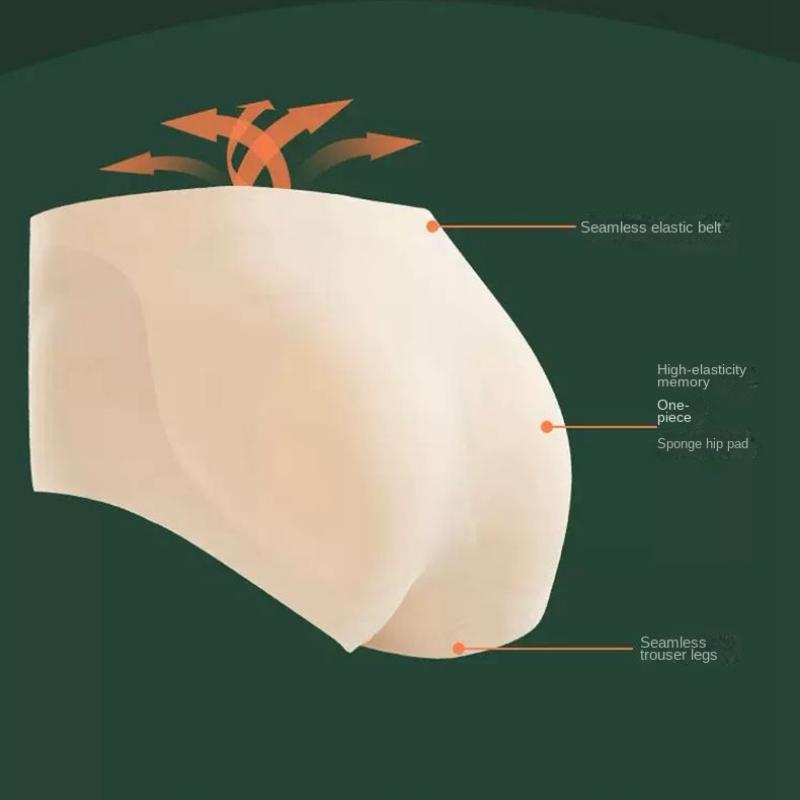 Summer Seamless Bodyshaper Panties Silicone Hip and Raises Butt Pads Push Up Briefs Big Ass Bum Lifter Sexy Buttocks Lingerie
