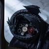 Gothic Dragon Guardian Catchall Dish 3D Printing Dragon Shaped Trinket Bowl  Home Decor
