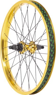 Колесо Salt BMX Everest, кассета задняя 20 дюймов, совместимая с осью 14 мм, золото