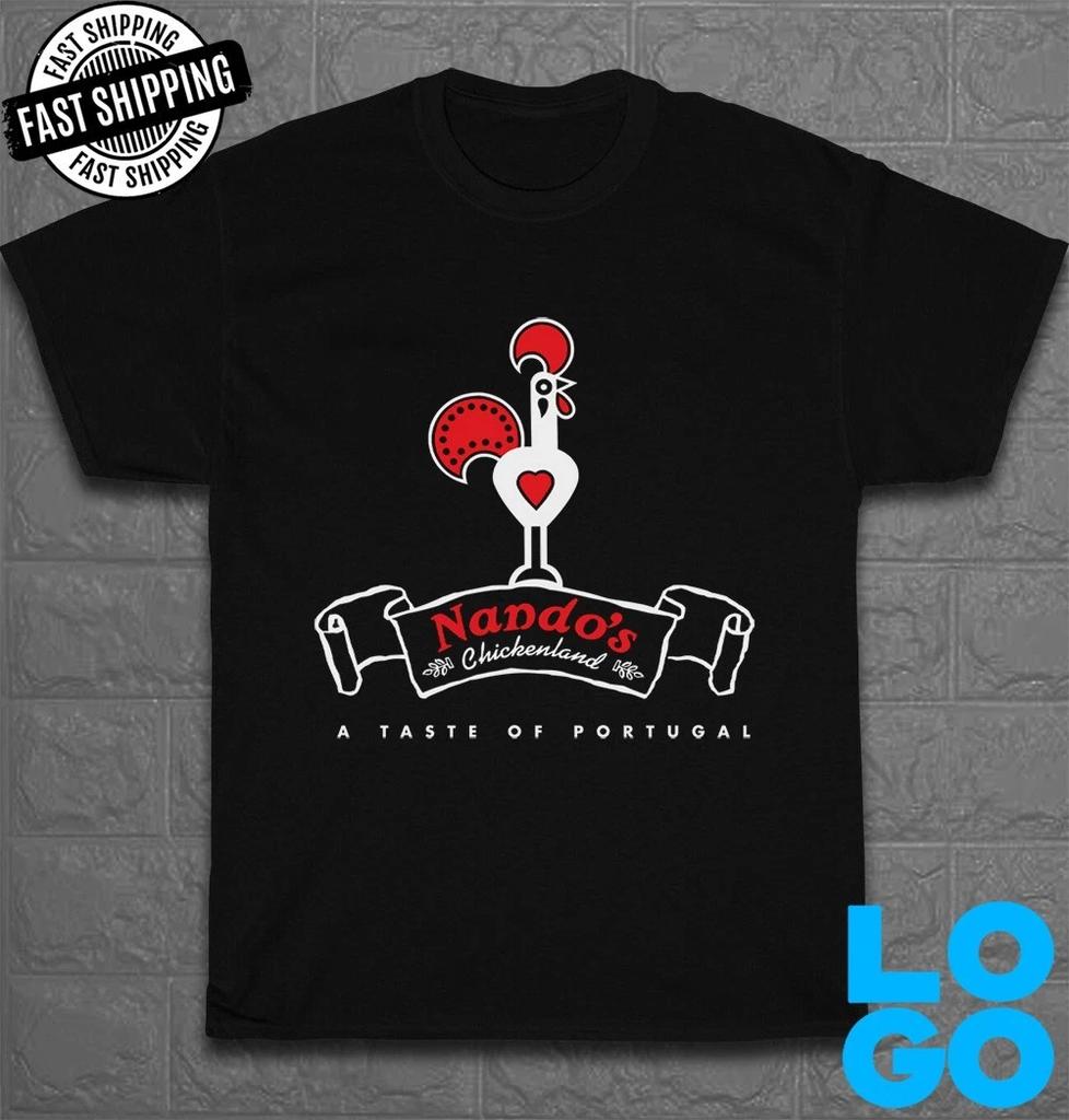 New Nandos Logo Men's Funny T-Shirt Made In USA Size S to 5XL