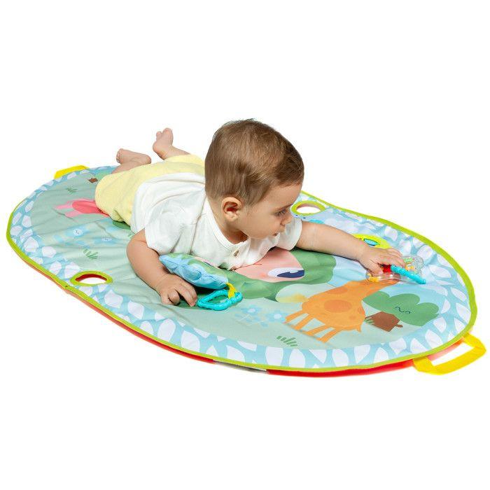 Очень Музыкальный Развивающий Коврик с Дугой для Малыша. 3 игрушки. Гаси Луз Мольто