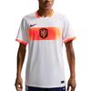 Nike Нидерланды 2026 Стадионный выездной джерси-реплика Dri-FIT 'White Hyper Crimson' Мужской IB5391-100