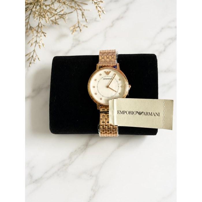 Emporio Armani AR11006 Часы Женские Золотые и Светло-Розовые с Коробкой и Инструкцией