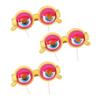 Crazy Eyes Googly Glasses Toy Winking Glasses with Pull-String Blinking Action Fun Novelty Prop for Kids Party Stage Performance