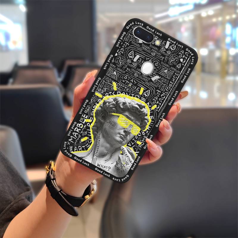 protective Anti-knock Phone Case For OPPO R15 Dream Mirror Back Cover TPU Waterproof Full wrap Shockproof Fashion Design