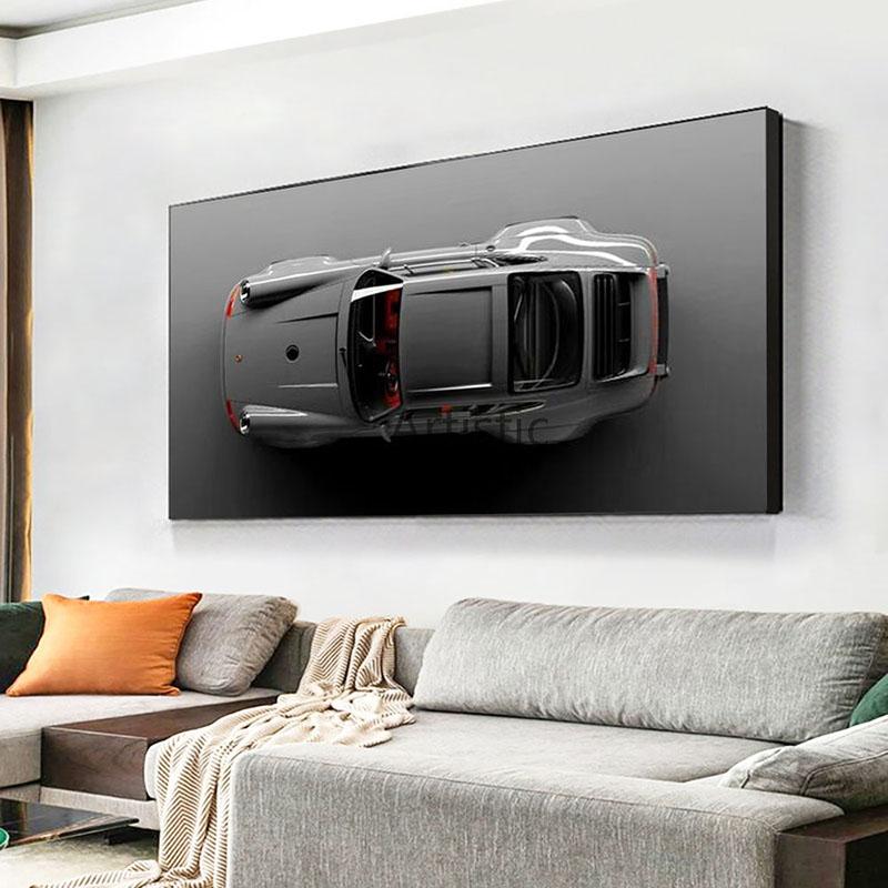 Modern Luxury Sports Car Canvas Painting Racing Supercar Posters and Prints Wall Art Pictures for Living Room Home Office Decor
