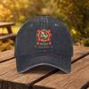 Year of the Horse New Year Printed Baseball Cap Unisex Fashion Duckbill Cap Suitable for Outdoor Sports Fitness Travel and