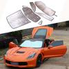 Для Chevrolet Corvette C7 2014-2019 Автомобильные передние задние боковые солнцезащитные козырьки на лобовое стекло, полное покрытие окон, защита от солнца, аксессуары-зонтики