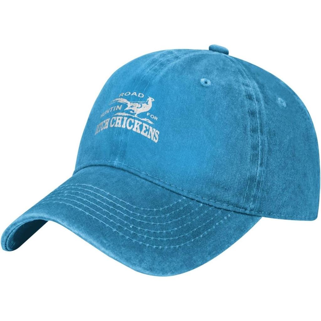 Ditch Chickens Hunting Baseball Cap Washed Cotton Dad Hat Adjustable Outdoor Casual Unisex