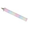 Colorful Parrot Standing Perch Comfortable Grip Bird Teeth Chew Pole  Small Medium Birds