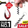 1set Zinc Alloy Mini Corkscrew Outdoor Portable Red Wine Opener Keychain Multifunctional Camping Equipment,