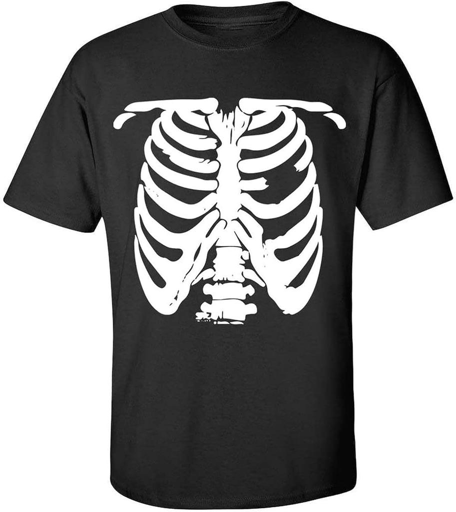 Skeleton Body Halloween Costume Rib CA Funny Trick OR Treat Men's T Shirt