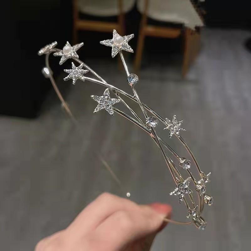Korean Pearl Princess Headband: Elegant 2021 Fairy-Style Hair Accessory for Women