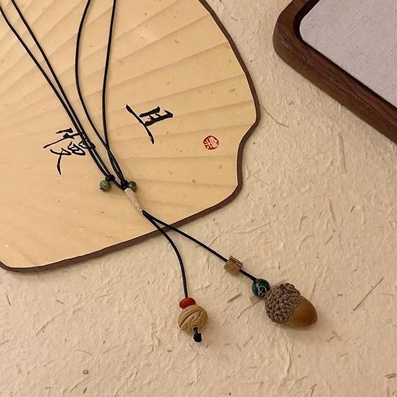 New Retro Feather Necklace, Ethnic Style, Layered Bead, Collarbone Chain, Long Bohemian Accessory