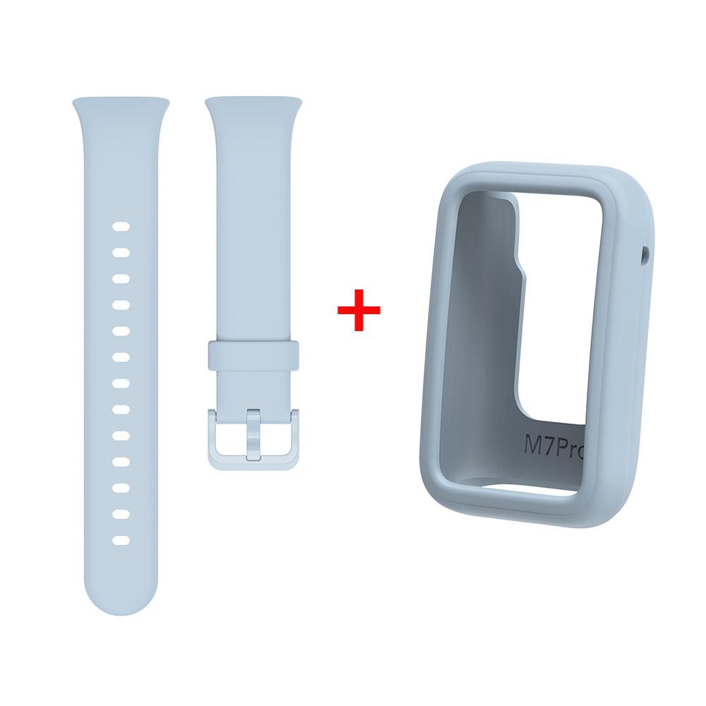 Силиконовый чехол для часов + ремешок для Xiaomi Mi Band 7 Pro Аксессуары для браслета