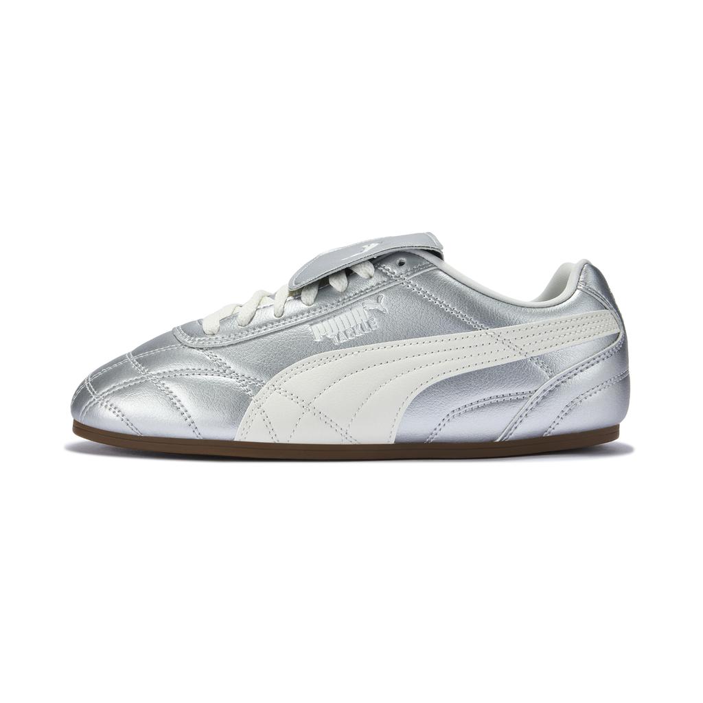 Puma Tackle Coverage Легкие Низкие Повседневная Обувь Унисекс Серебристо-Белый 409116-01