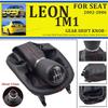 5 6 Speed 12mm Leather Car Gear Shift Knob with Boot For Seat Leon 1M1 2002 2003 2004 2005 2006 Shift Knob Lever Stick