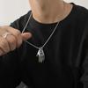 Movable Finger Joints Mechanical Bionic Hand Pendant Steampunk Mechanical Hands Necklace