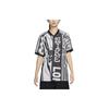 Nike SS24 Футбол Культура Футболка Унисекс Черный Белый FN2394-010