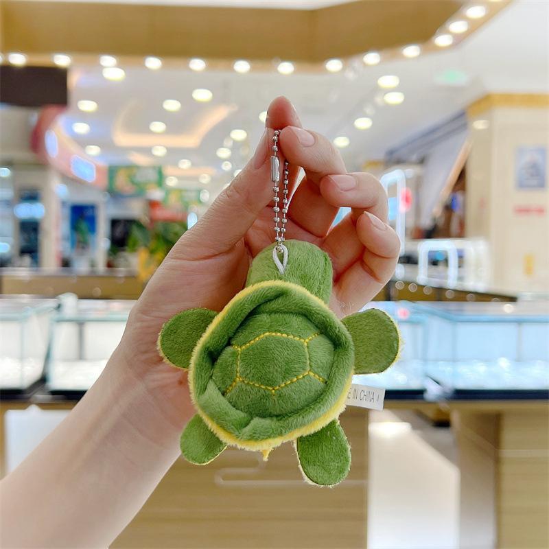 Cute Turtle Pendant Game Small Gift Children's Doll Keychain Accessories Small Doll