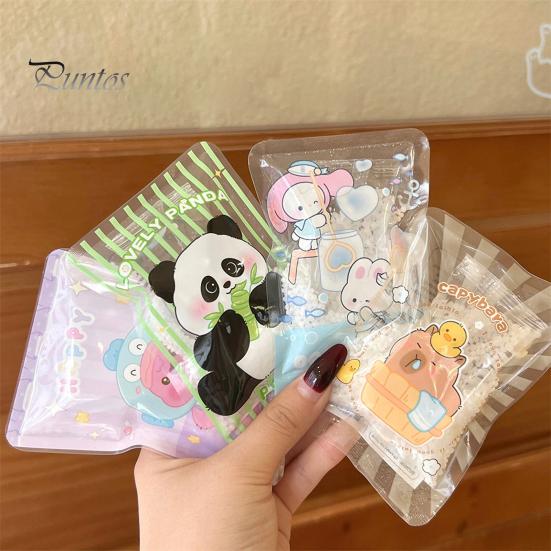 5 шт. мультфильм охлаждающий небольшой пакет со льдом мгновенные холодные пакеты одноразовые мешки со льдом длительный холодный герметичный контейнер для воды для путешествий и спорта