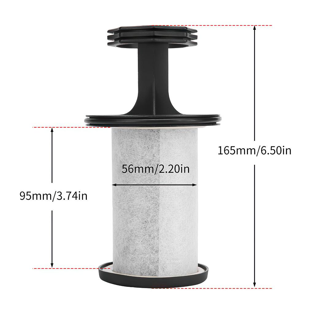 2pcs 3931051950 Air Oil Separator ProVent 200 4WD Oil Catch Can Replacement Filter Element Cotton