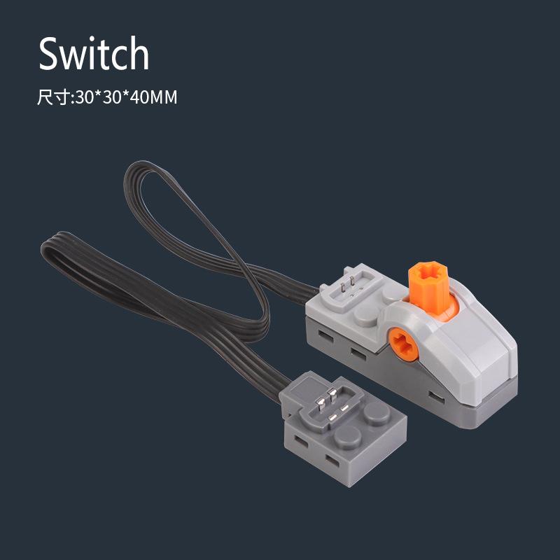 Technical Motor Parts Building Block Compatible Technical Mechanical Group MOC PF Power Function Upgrade XL-M-Servo Motor