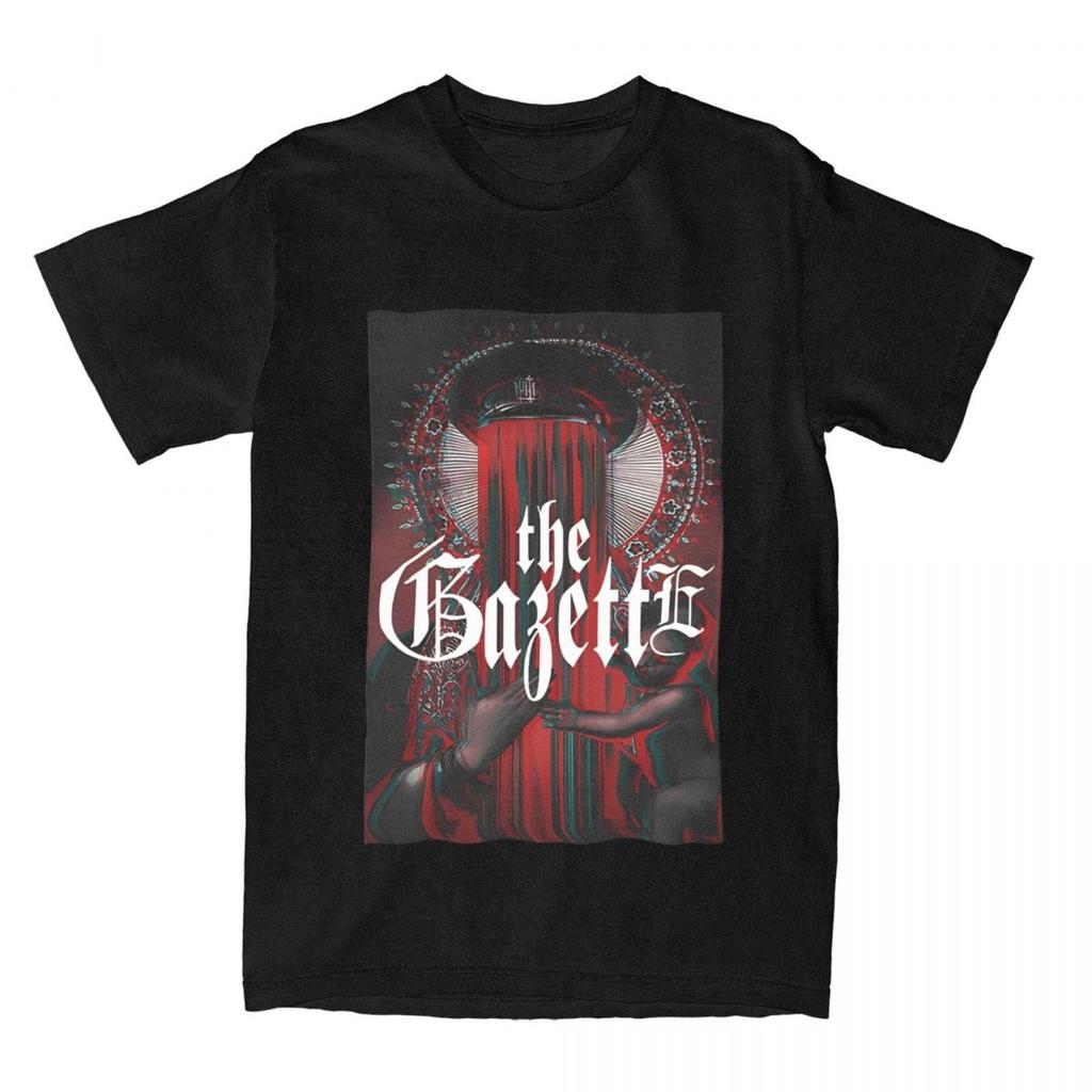 Коллекция The Gazette Band Shirt Merch Мужские и женские хлопковые винтажные футболки с коротким рукавом Одежда на все сезоны