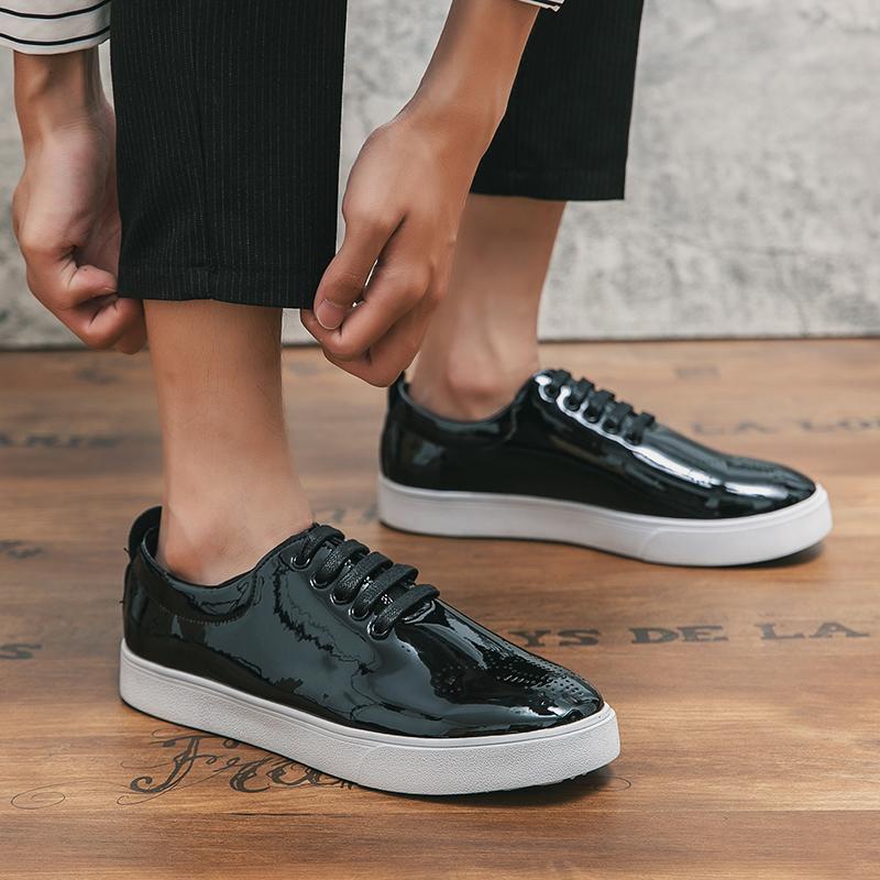 Броги Модные дизайнерские кроссовки Мужские кожаные туфли Свадебные вечерние Зеленые джентльменские офисные мужские повседневные туфли