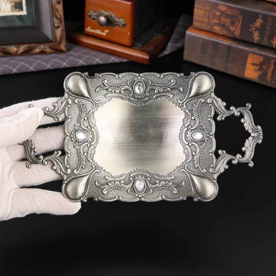 Высококачественная европейская двухуровневая фруктовница, тарелка для закусок, маленькая фруктовница, тарелка для сухофруктов, предмет интерьера, украшение для рабочего стола в гостиной отеля