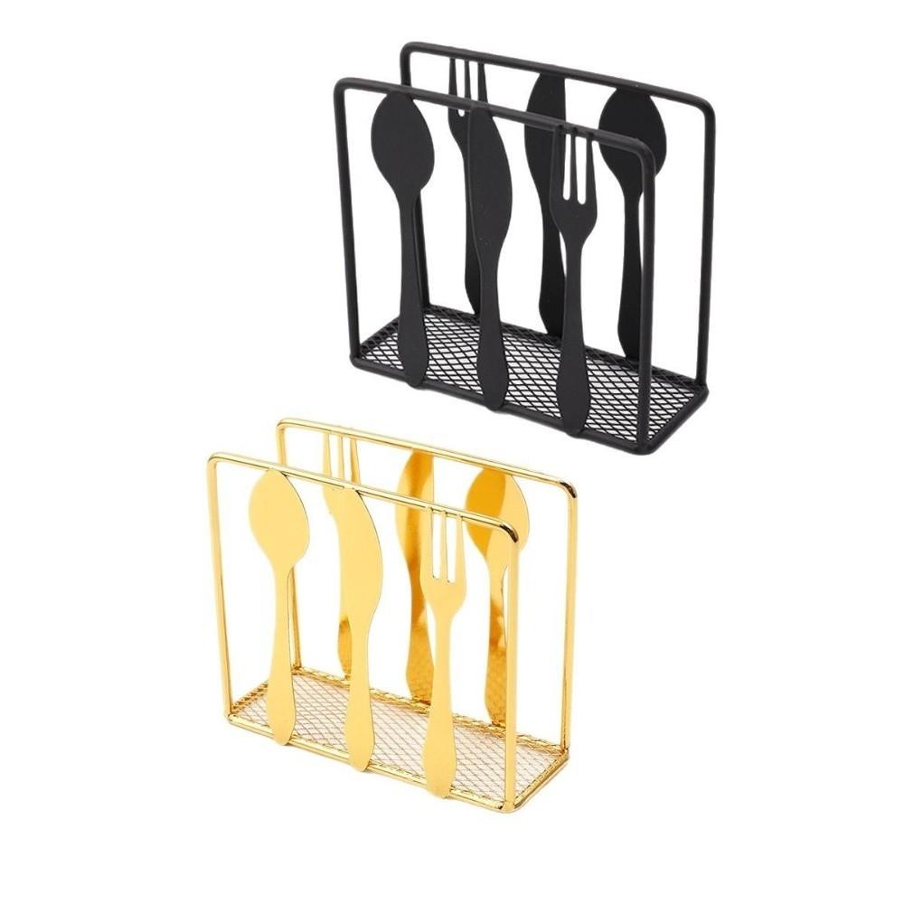 Metal Napkin Holder Decorative Paper Dispenser New Napkin Organizer  for Kitchen Dining Table