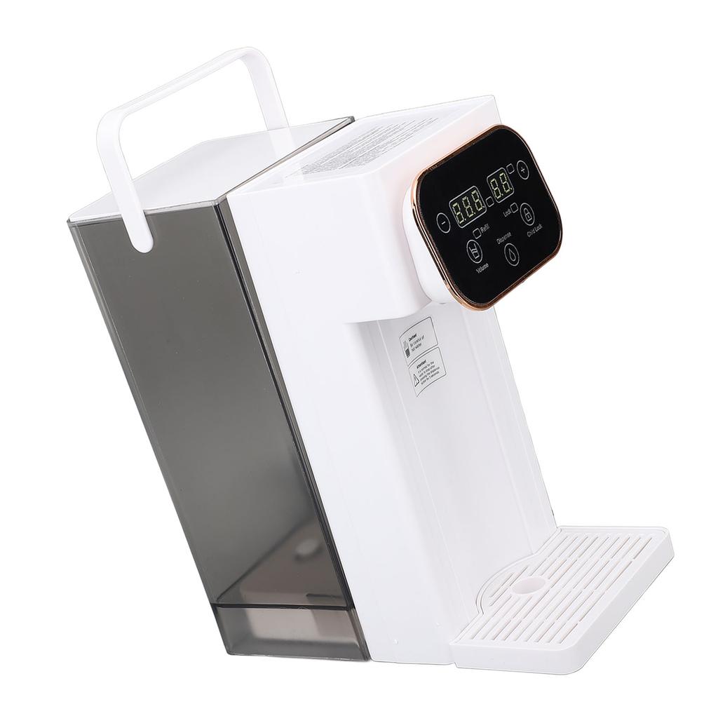 Quick Heating Hot Water Dispenser Adjustable Temperature and Capacity Self Cleaning 3L Desktop