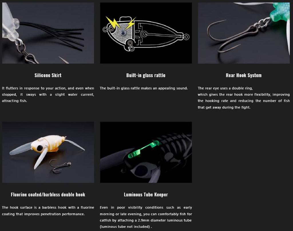 Jackall Nazzy Crawler 64mm 16 Grams Floating Lure Cockatoo (4878)