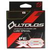Шнур X-Braid Orthros WX8P1 60м №. 8 (120 фунтов)