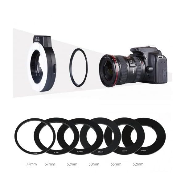 Концепт Спидлайт Вспышка для камеры с поддержкой TTL Макро кольцевая вспышка для Nikon K&F KF-150N