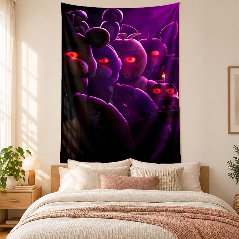 Five nights at freddy Tapestry highquality for decorating living room bedroom dorm walls ideal as bedroom wallart orholiday gift