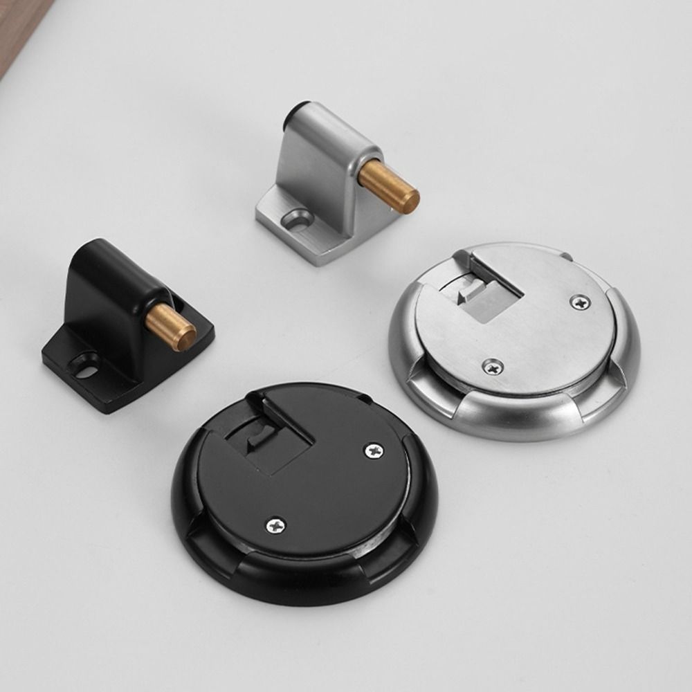 Держатель двери из цинкового сплава, не требующий сверления, дверной стопор, новая дверная присоска, дверь