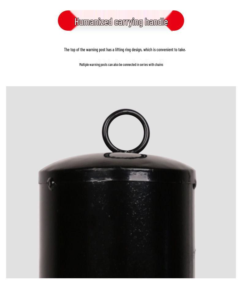 Thickened Steel Guardrail Posts & Anti-Collision Bollards - Road Barriers & Lane Dividers