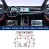 Для Geely COOLRAY   2024 для Geely Binyue Cool Аксессуары Пленка для интерьера автомобиля TPU Панель переключения передач Центральная консоль Защита от царапин