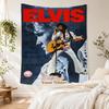 Elvis Presley Customize Text Tapestry Customizable Wall Tapestry Soft Durable Fabric Perfect for Office Wall All-Season Use