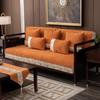 Новая подушка для дивана в китайском стиле Four Seasons Universal High-End Chenille Non-Slip Подушка для дивана с цветком сливы в китайском стиле