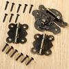 Vintage Jewelry Box Cabinets Latches Hasp Butterfly Hinges Hardware Decoration