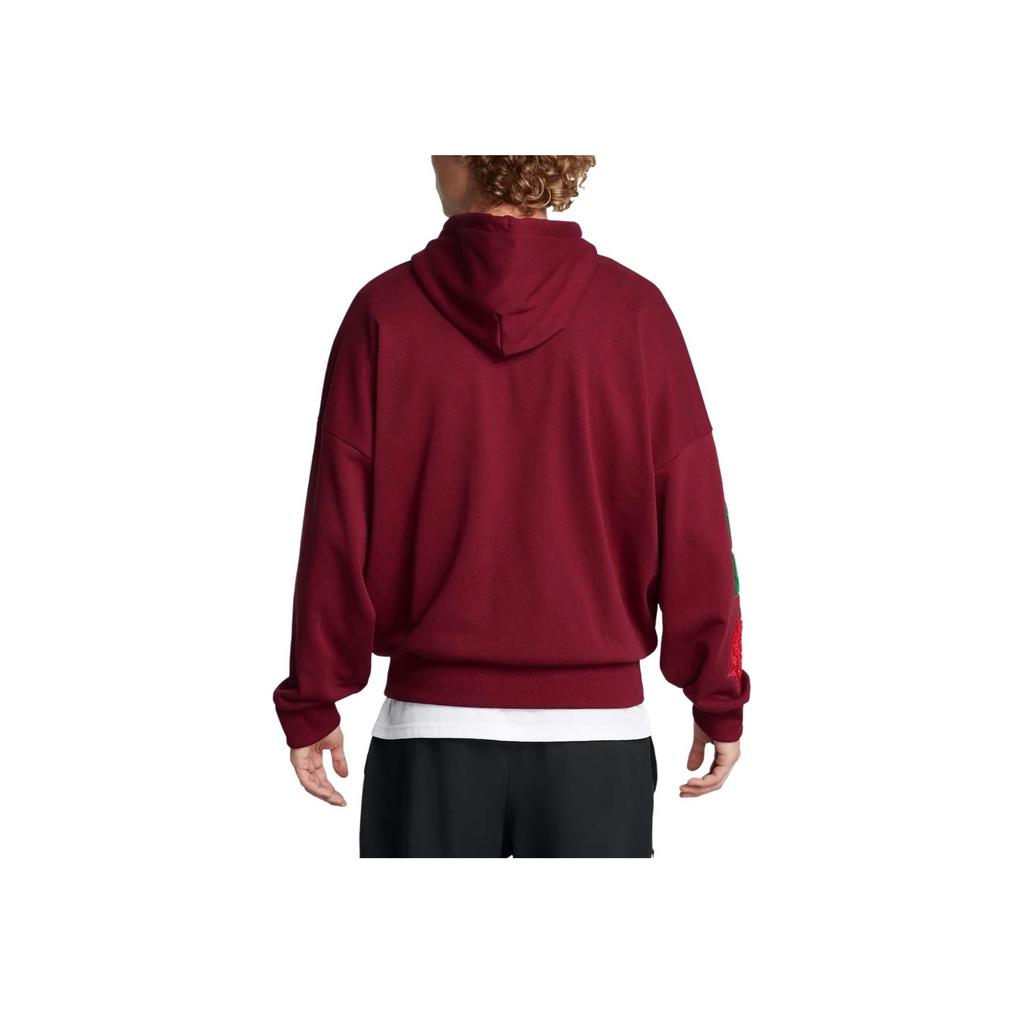 Under Armour Худи Icon Soft Warm свободного кроя с приспущенными плечами, с длинными рукавами, мужской свитшот, огненно-красный 1389262-625