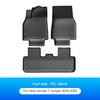 Heenvn TPE Floor Mats For Tesla Model Y Juniper 2025 2026 All Weather Trunk Floor Mat Waterproof Non-Slip Cargo Liner Pad LHD