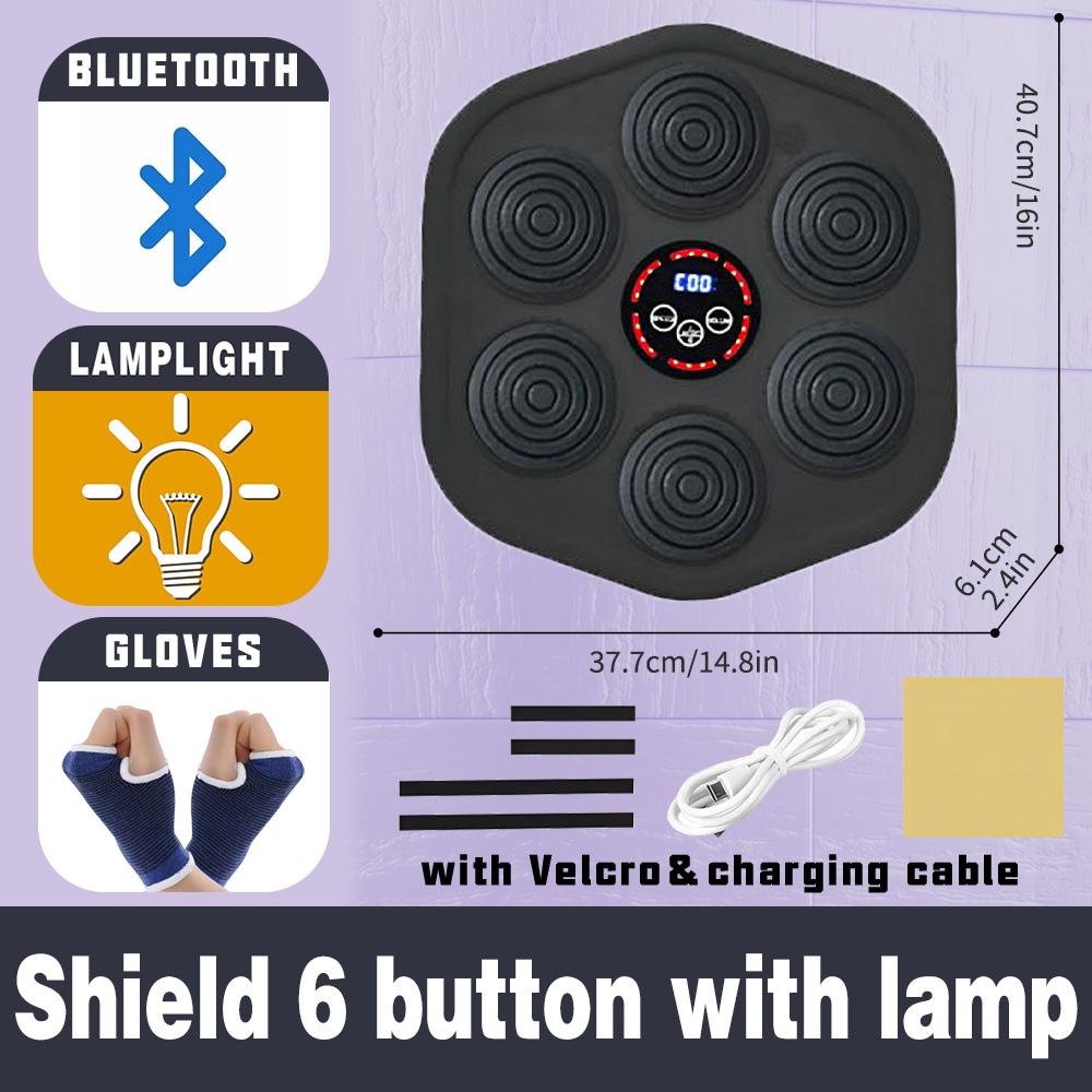 New Smart Music Boxing Machine Adult/Children Sports Fitness Boxing Trainer Home Exercise Response Training Boxing Wall Target