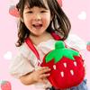 Cute Fruit Kids Plush Bag Strawberry Carrot Crossbody Bag Candy Bag Plush Shoulder Bags  Coin Purse