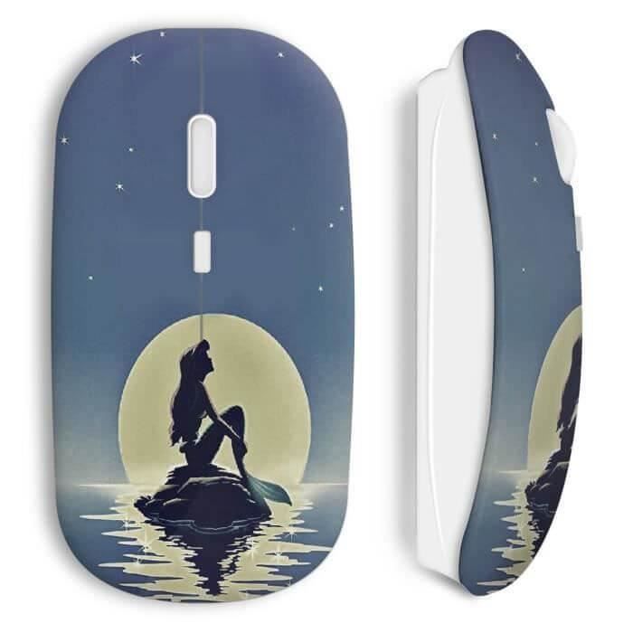 Souris sans Fil La petite sirene ariel water